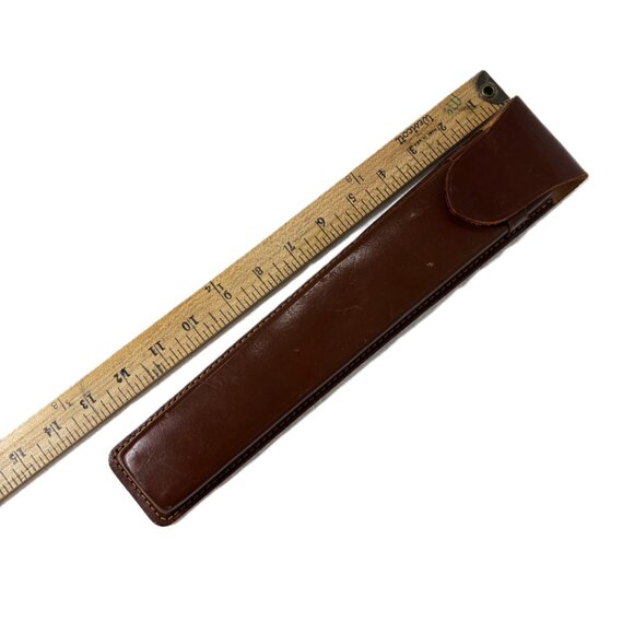 VTG Slide Rule Dietzgen 1737 Microglide Decimal Trig Type Log Log Leather Case - Picture 9 of 10